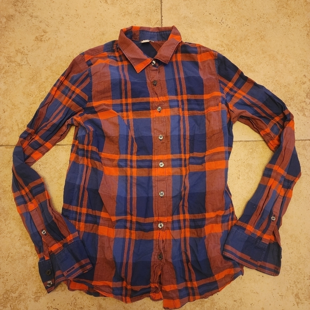 J.Crew Plaid Button Up Shirt